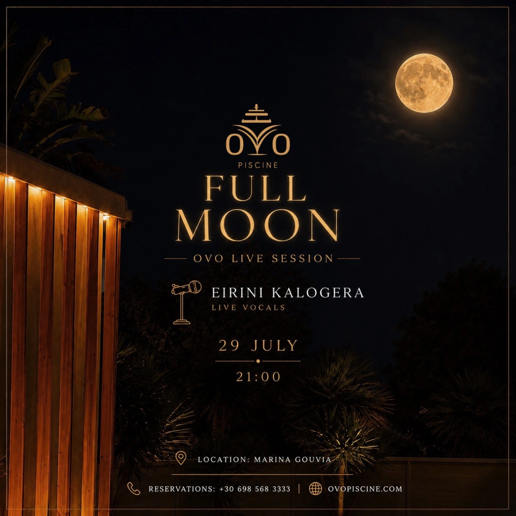 Full Moon OvO Live Session — Eirini Kalogera